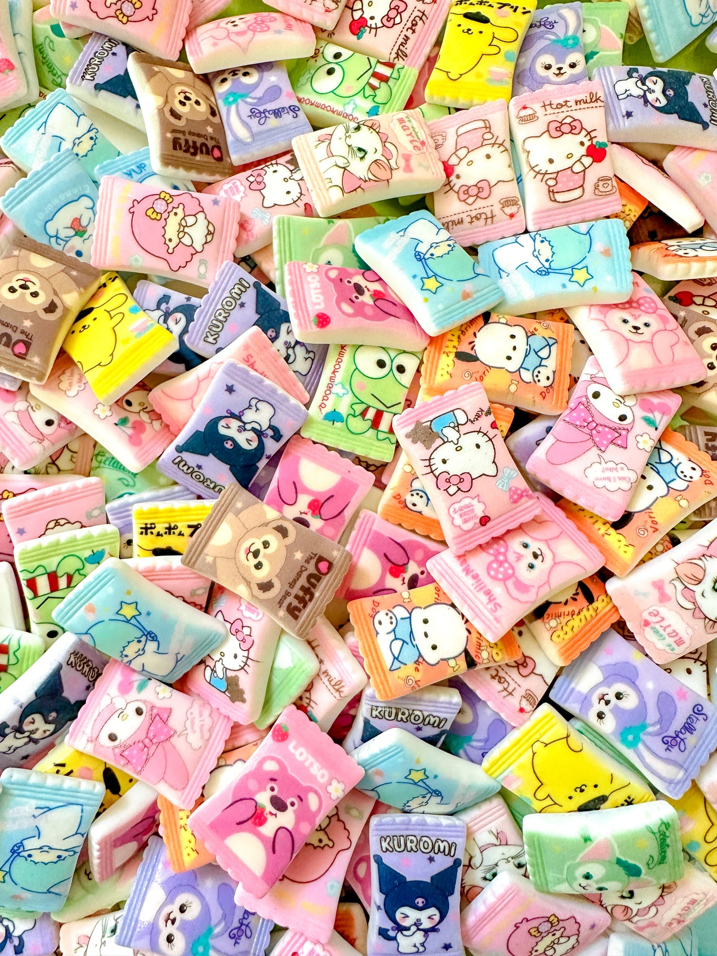 Kawaii Character Candy Charms